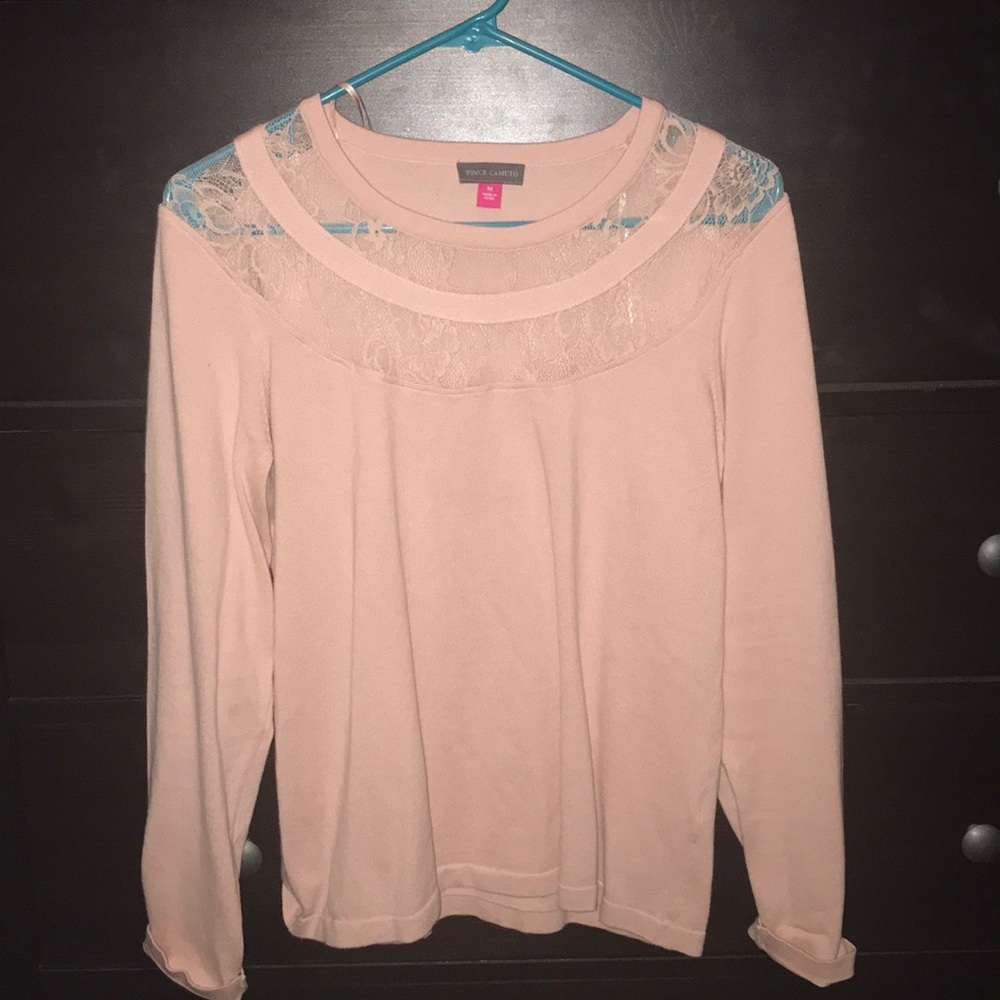 Vince Camuto blush sweater! SOLD
